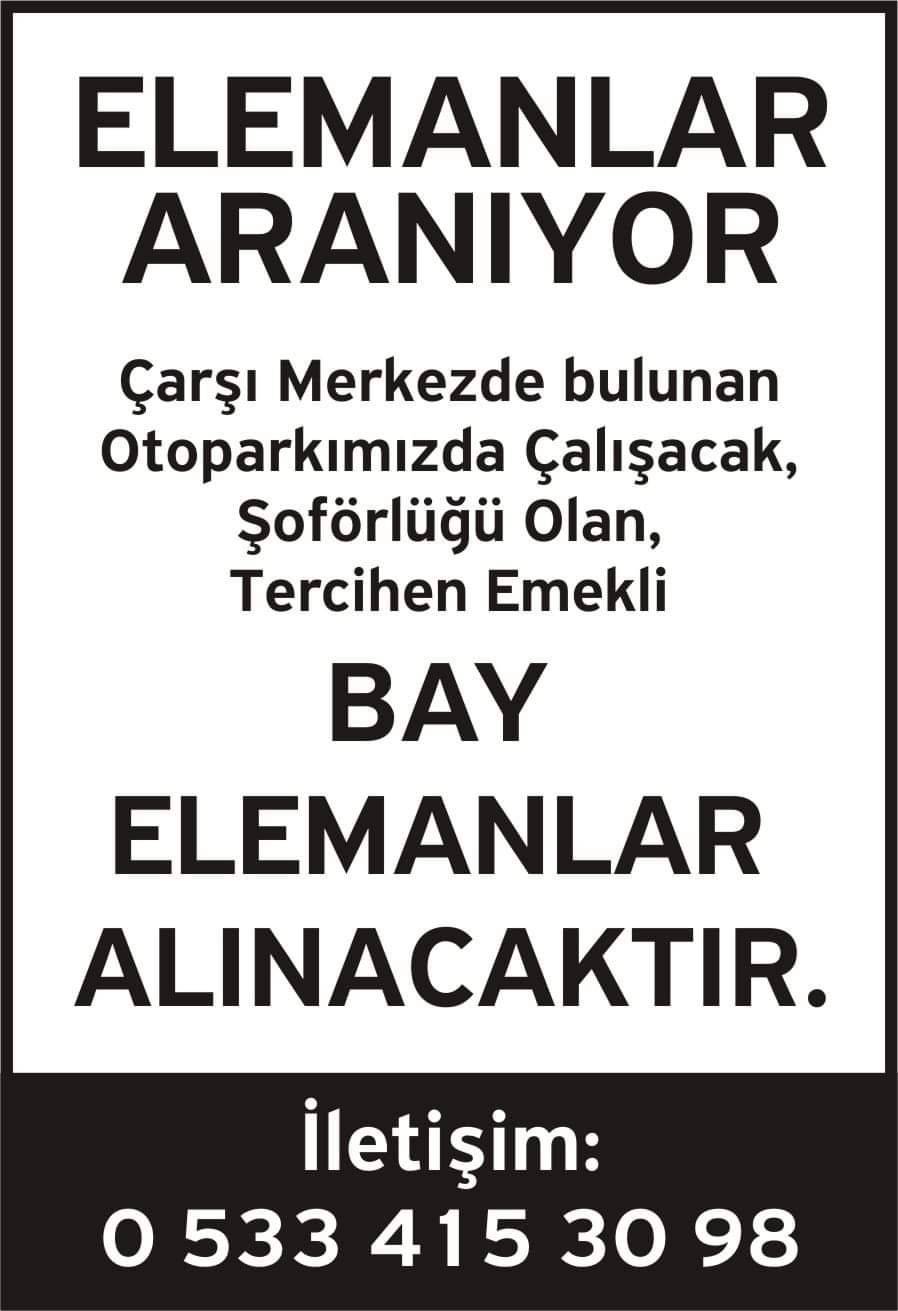 ELEMAN İLANLARI 8