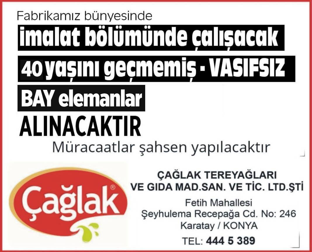 Konya Eleman İlanları 3