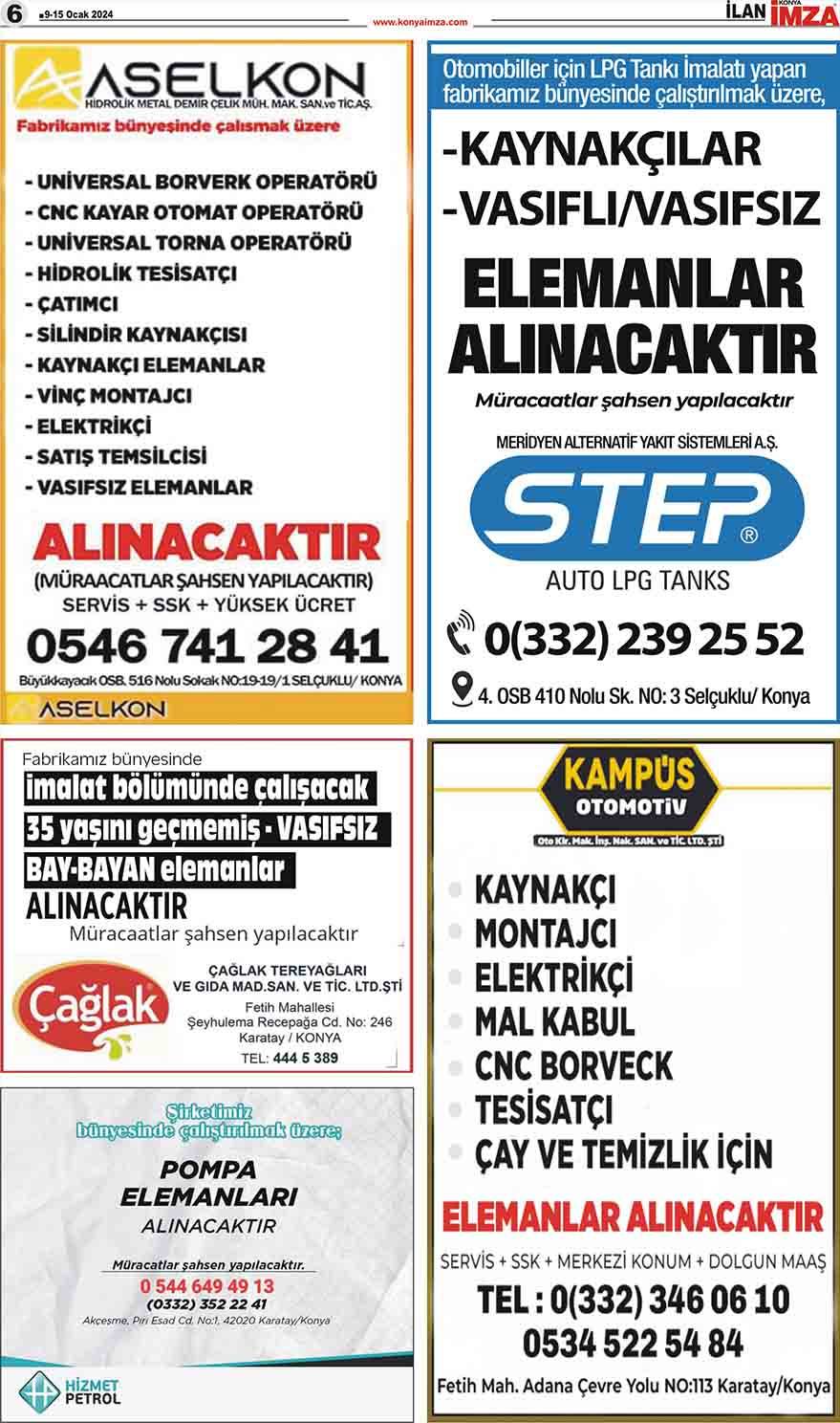 Konya İmza E-Gazete 6