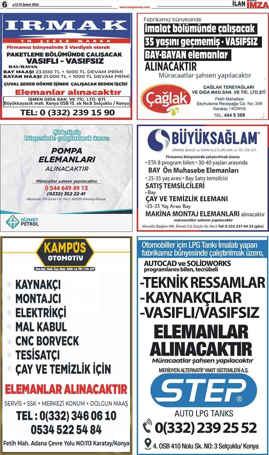 Konya İmza E-Gazete 6