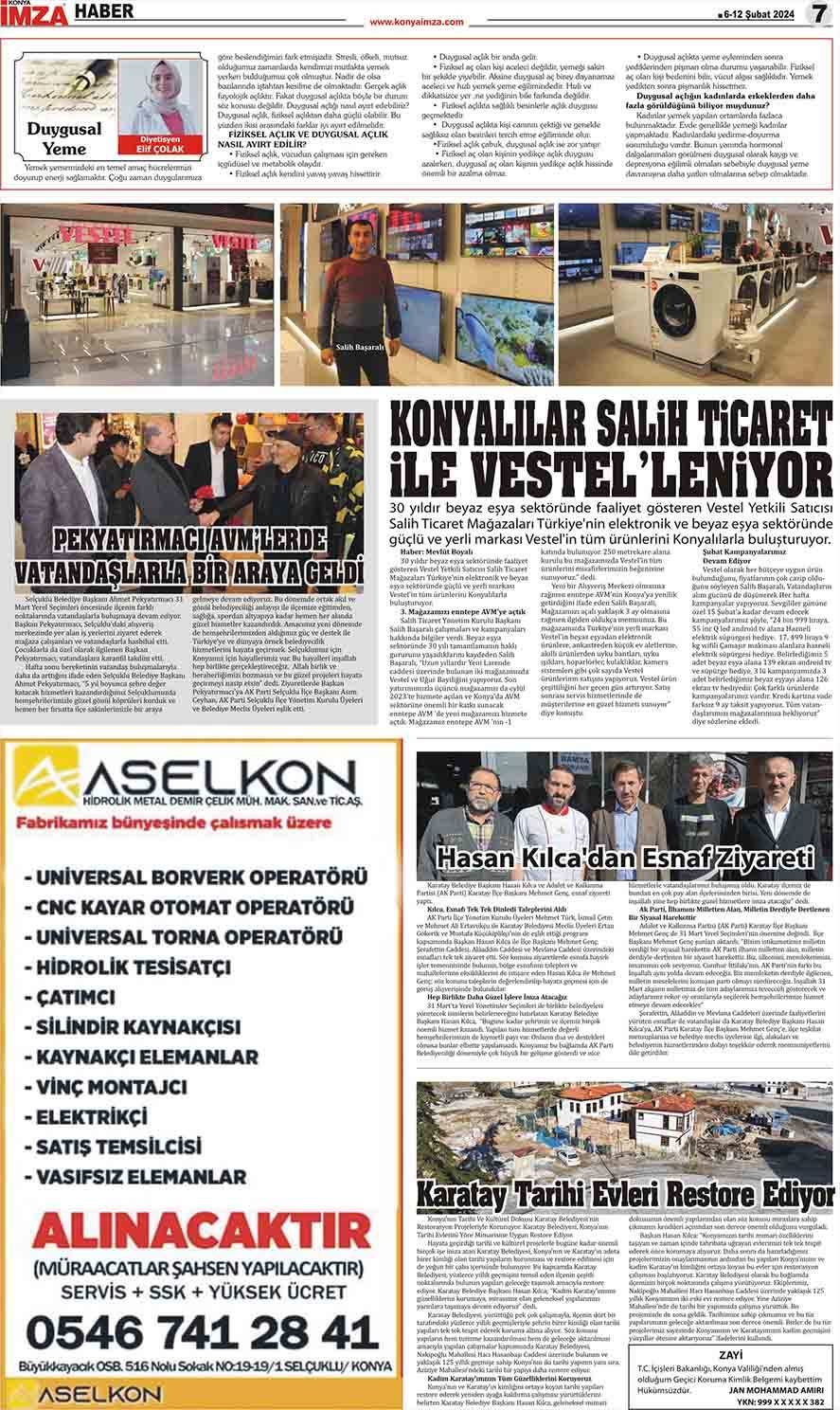 Konya İmza E-Gazete 7