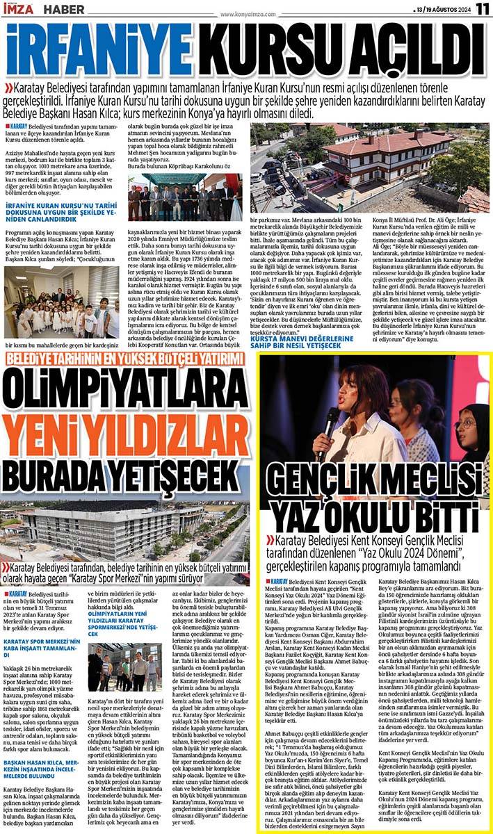 Konya İmza E-GAZETE 11