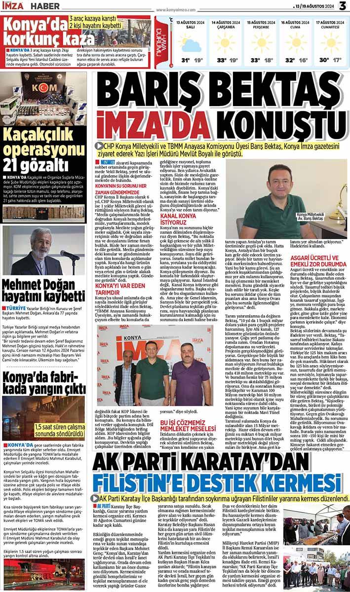 Konya İmza E-GAZETE 3