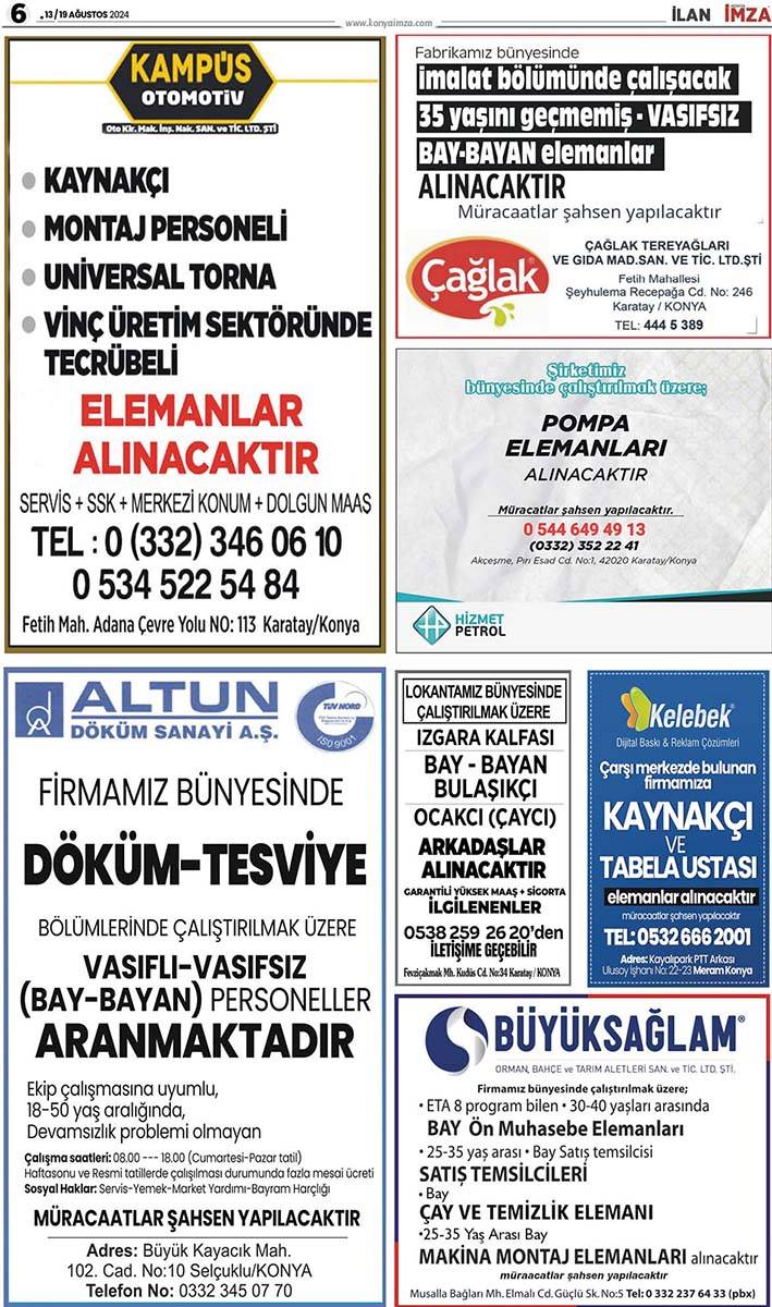 Konya İmza E-GAZETE 6