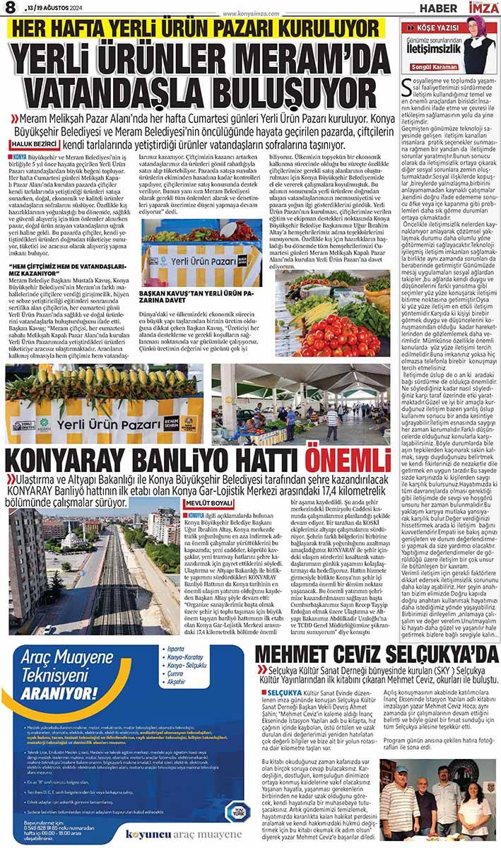 Konya İmza E-GAZETE 8