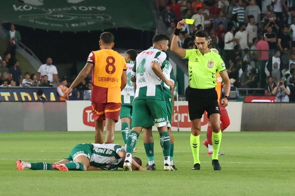 Konyaspor iyi oynadığı mücadeleden mağlup ayrılıyor! Konyaspor 1-2 Galatasaray 7