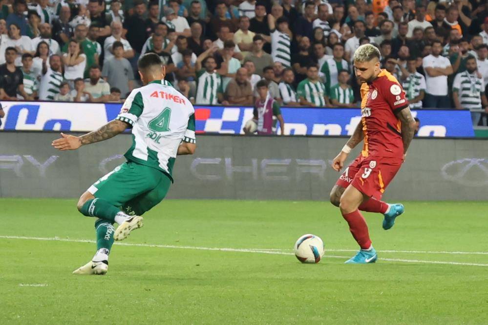 Konyaspor iyi oynadığı mücadeleden mağlup ayrılıyor! Konyaspor 1-2 Galatasaray 5