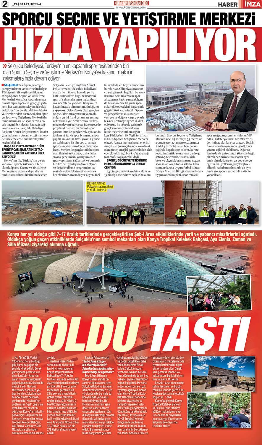 Konya İmza E-GAZETE 24/30 Aralık 2024- Konya gazete oku - Yerel gazete oku 2