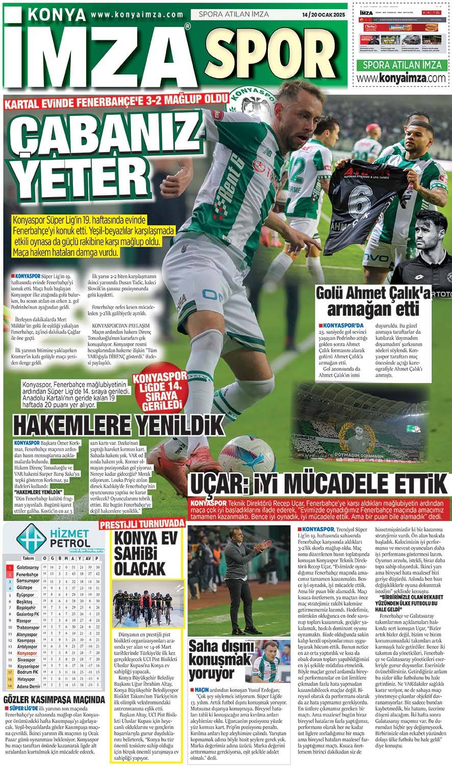 Konya İmza E- Gazete! Konya İmza gazetesi sayfaları! - Konya gazete oku 10