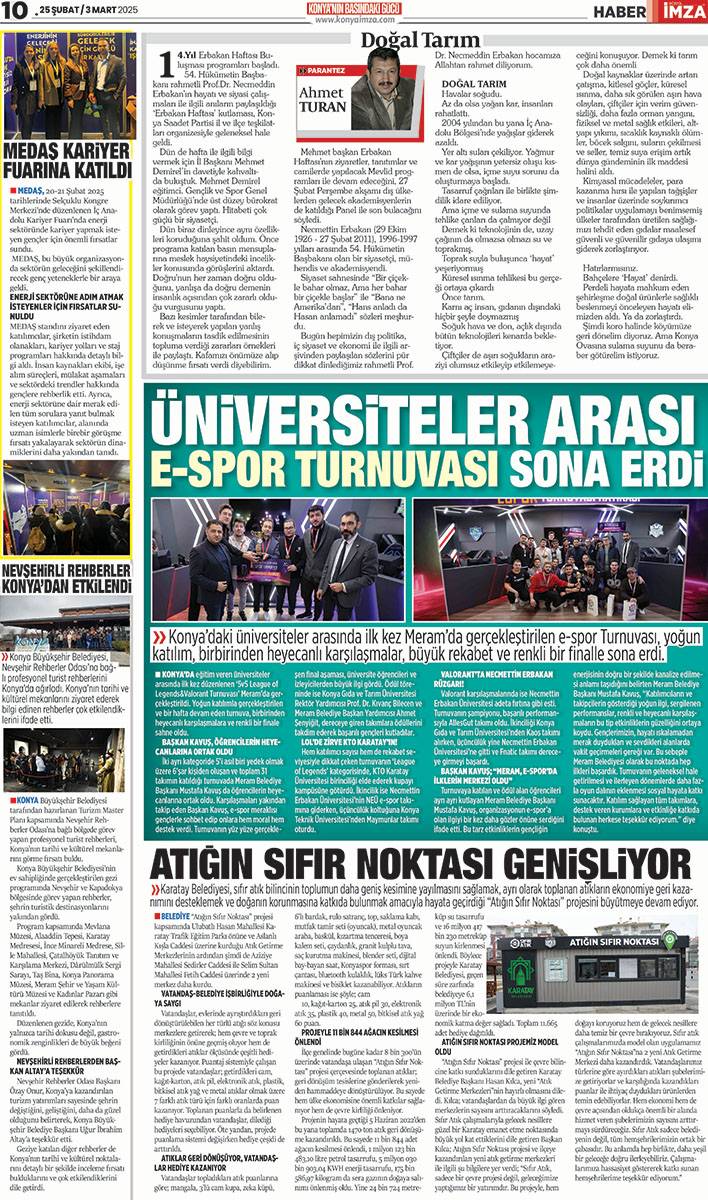 Konya İmza E - GAZETE (25 Şubat / 3 Mart 2025) 10