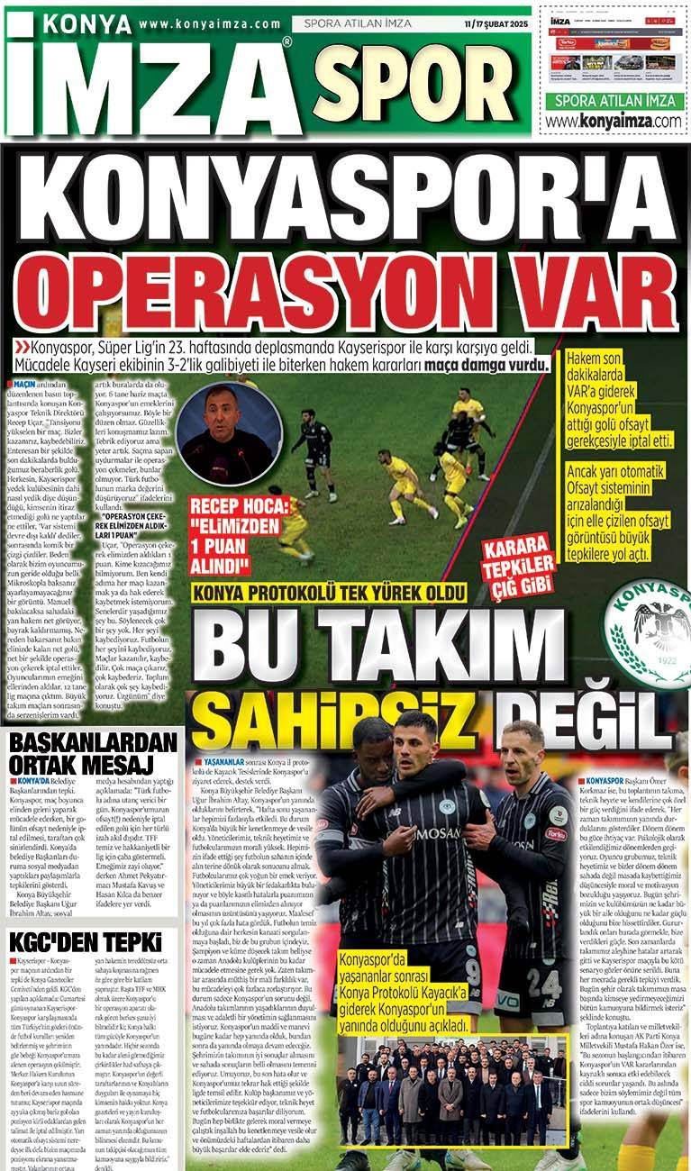 Konya İmza E-GAZETE (11/17 Şubat 2025) 12