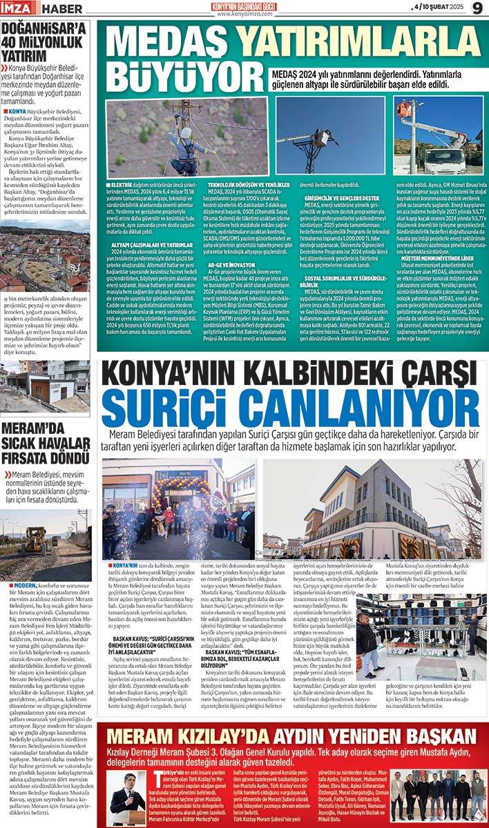 Konya İmza E-GAZETE 4 / 10 Şubat 2025 9