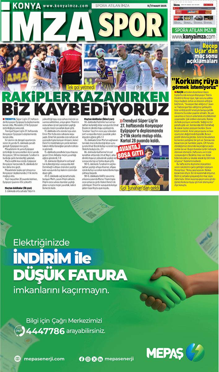 Konya İmza E-GAZETE! 11 / 17 Mart 2025 - Konya gazete oku - Konya yerel gazeteler 12