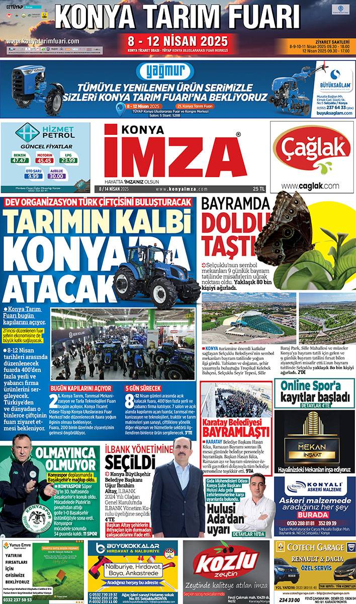 Konya İmza E-GAZETE (8 /14 Nisan 2025) 1