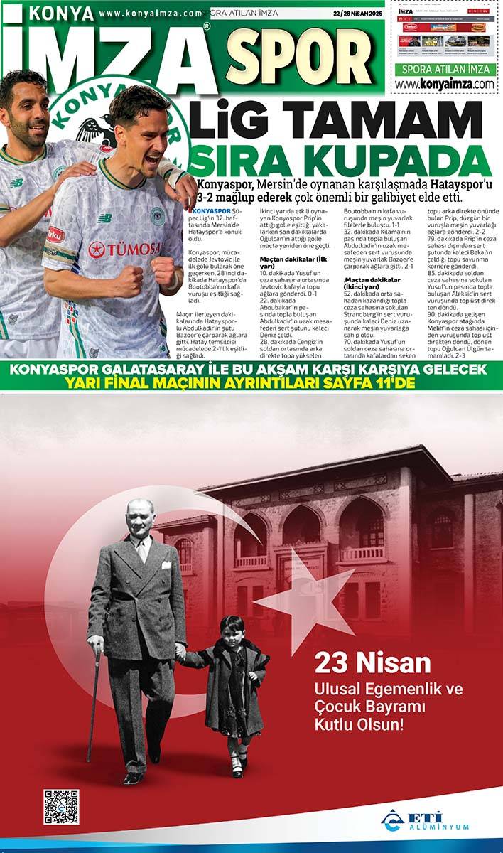 Konya İmza E-GAZETE 22/28 Nisan 2025 12