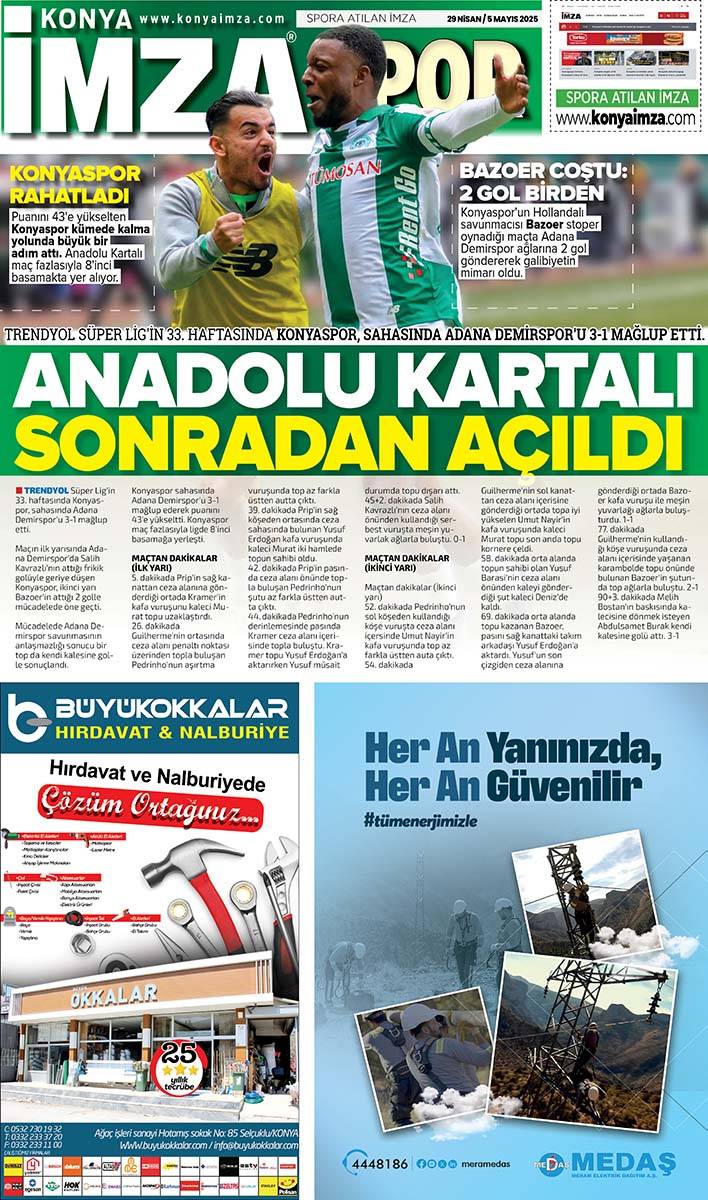 Konya İmza E-GAZETE 29 Nisan / 5 Mayıs 2025 12