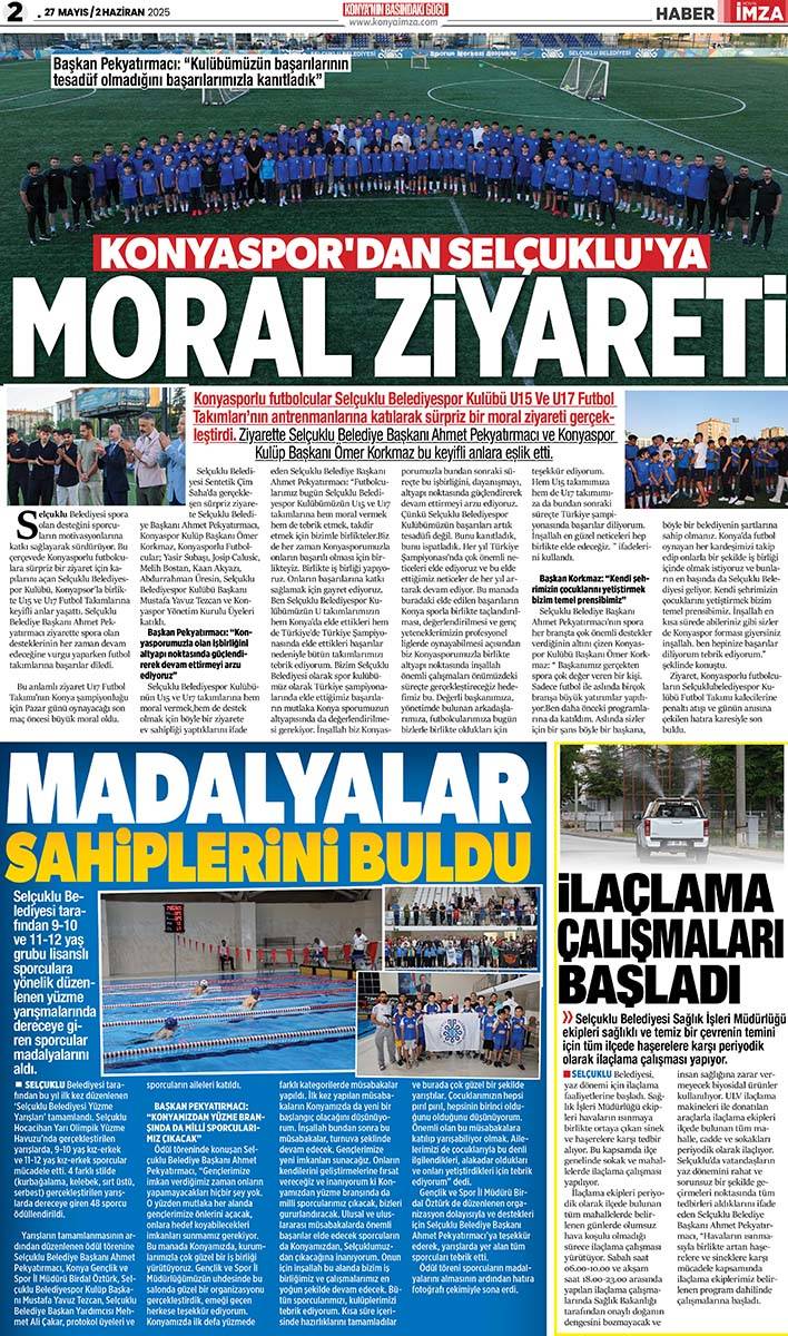 Konya İmza E-GAZETE (27 Mayıs / 2 Haziran 2025) 2