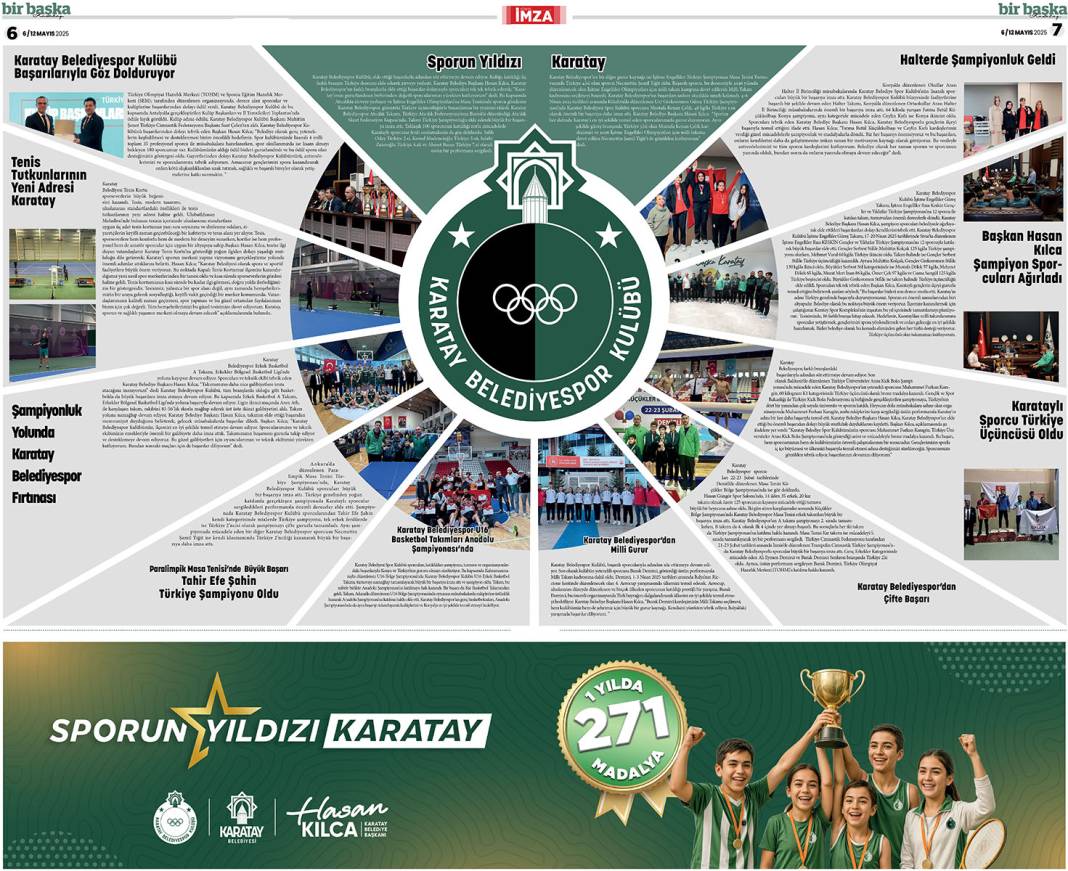 Konya İmza E-GAZETE (6 / 12 Mayıs 2025) 6