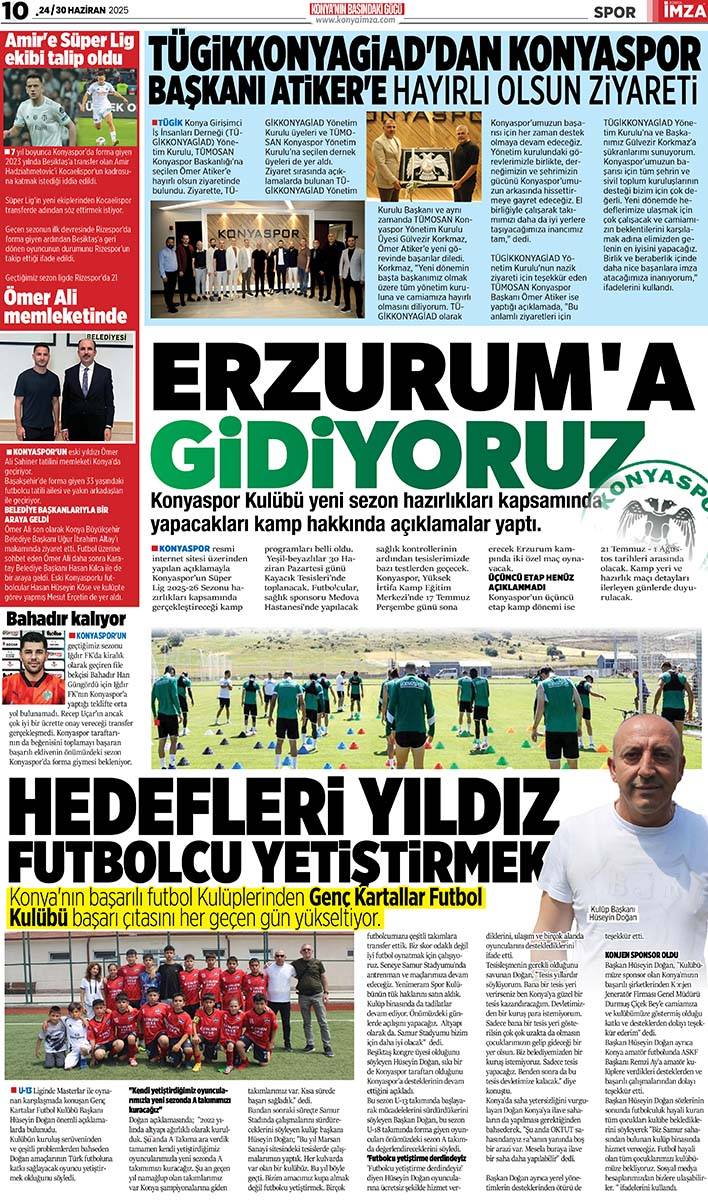 Konya İmza E-GAZETE 24/30 Haziran 2025 10