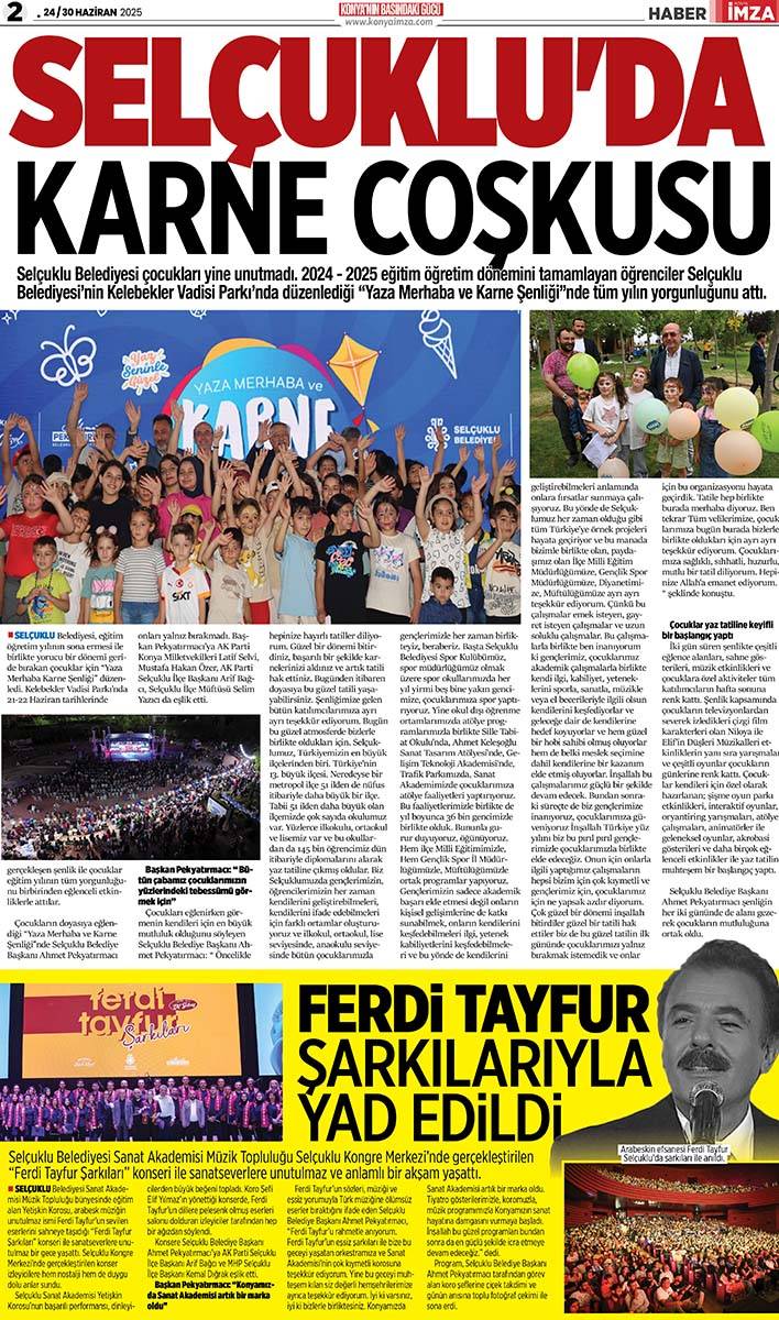 Konya İmza E-GAZETE 24/30 Haziran 2025 2