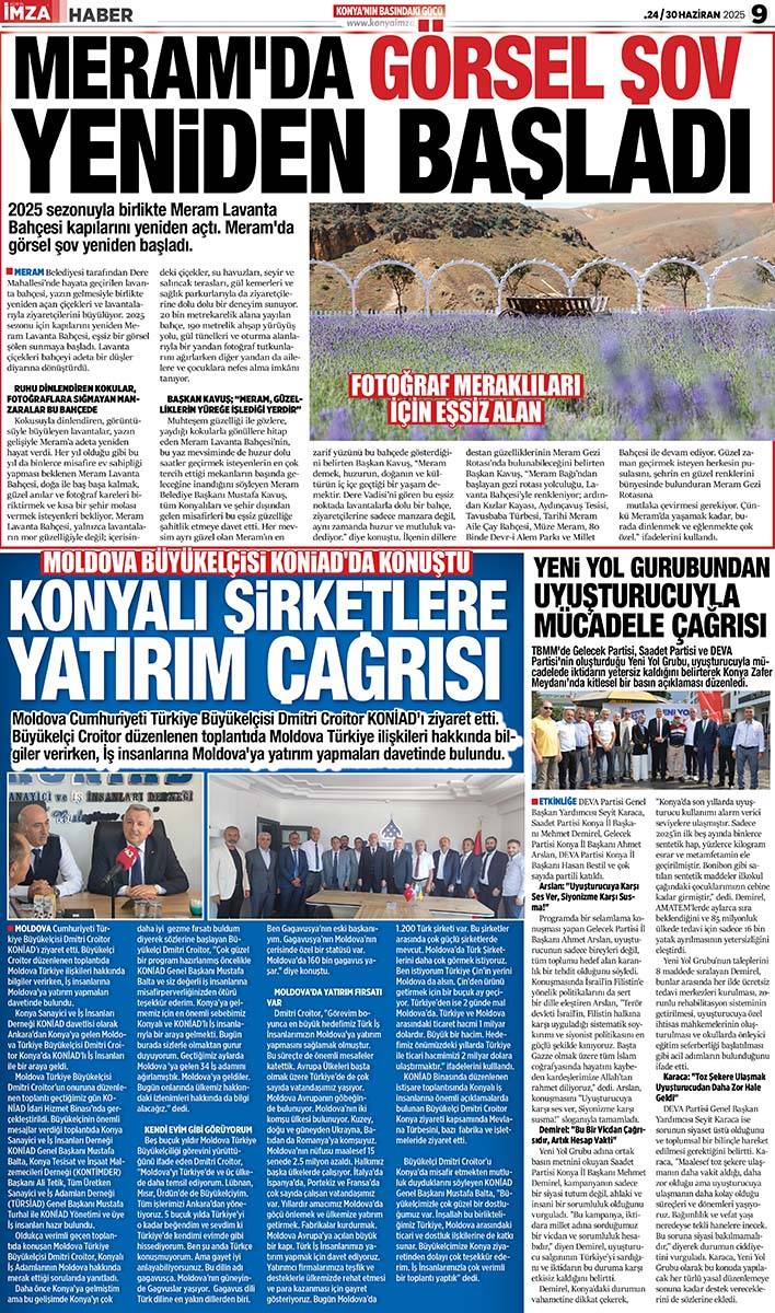 Konya İmza E-GAZETE 24/30 Haziran 2025 9