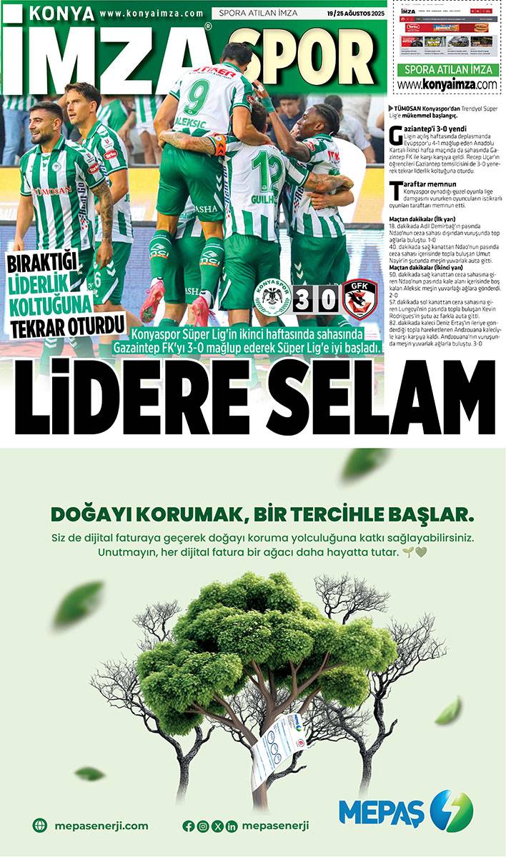 Konya İmza E-GAZETE (19 / 25 Ağustos 2025) 12