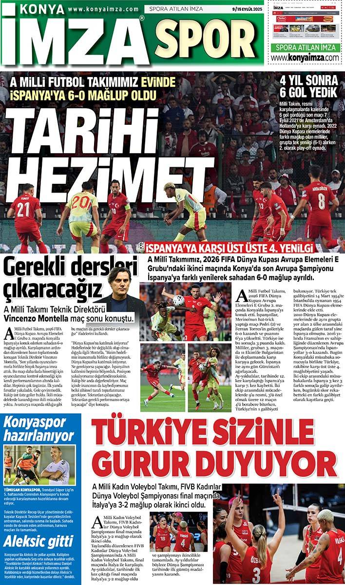 Konya İmza E-GAZETE (9 / 15 Eylül 2025) 12