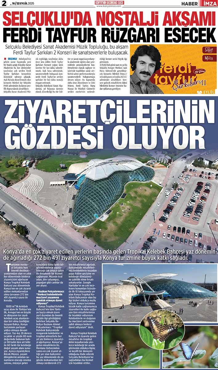 Konya İmza E-GAZETE (16 / 22 Eylül 2025) 2