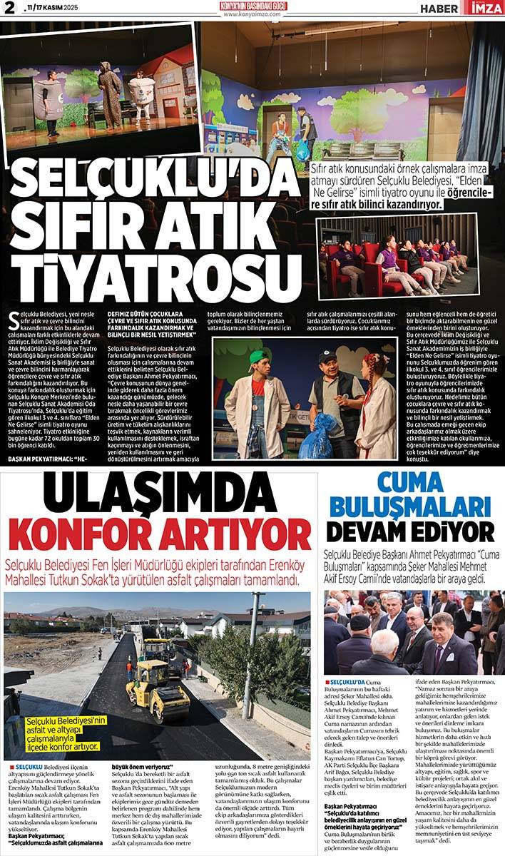 Konya İmza E-GAZETE  (11 / 17 Kasım 2025) 2