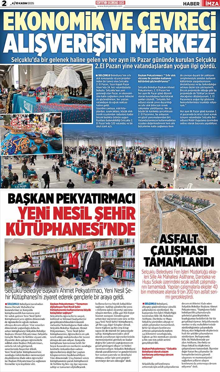Konya İmza E-GAZETE (4 / 10 Kasım 2025) 2