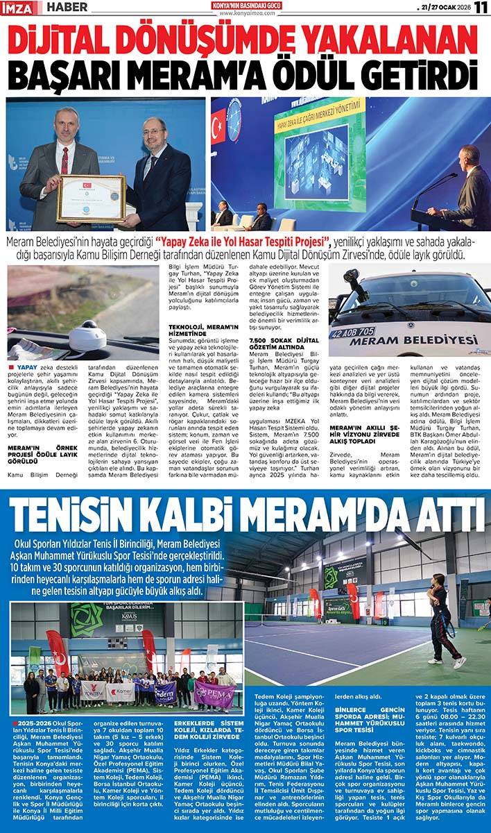 Konya İmza E-GAZETE (21 / 27 Ocak 2026) 11