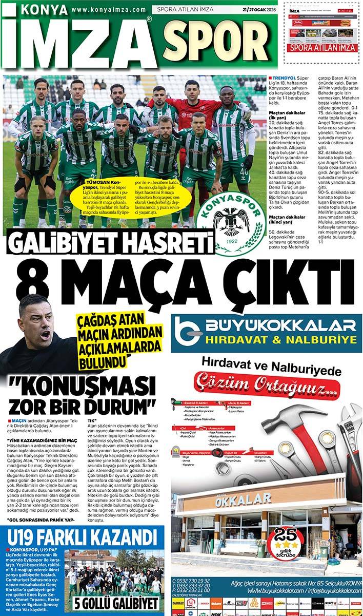 Konya İmza E-GAZETE (21 / 27 Ocak 2026) 12