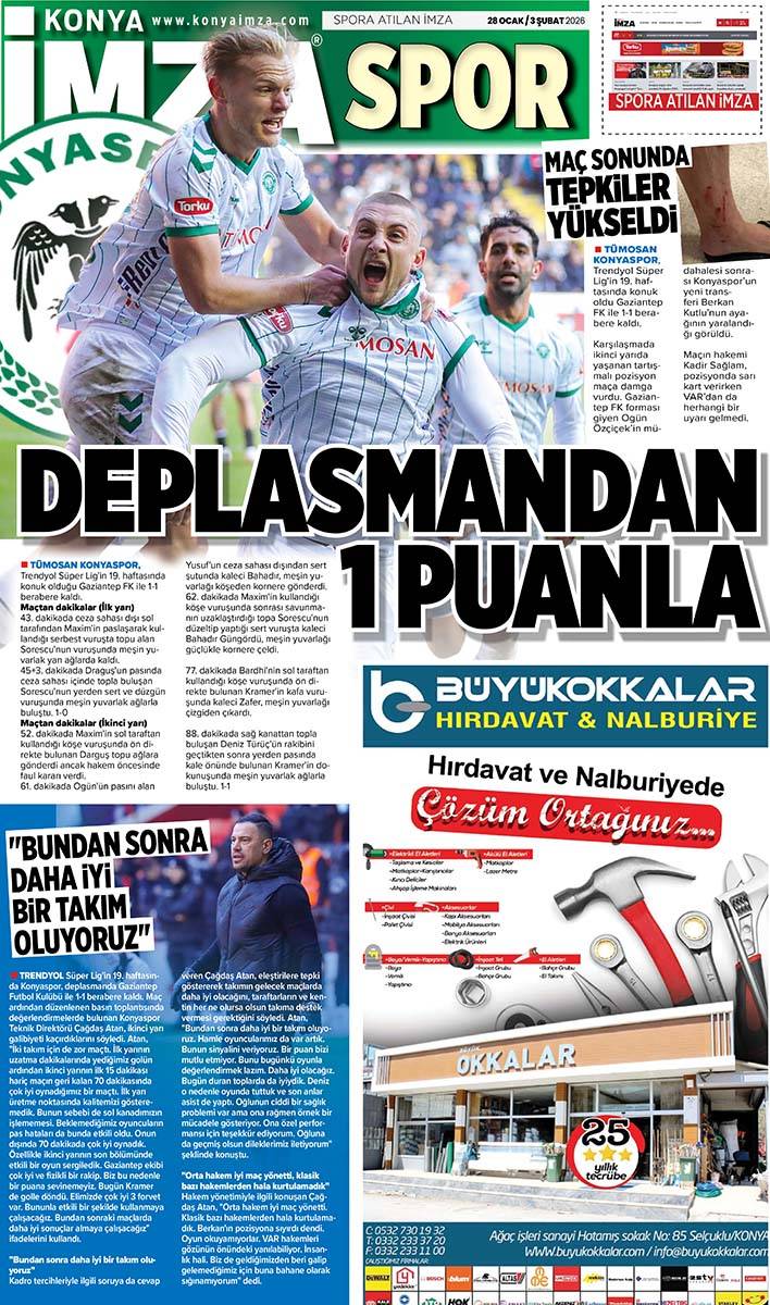 Konya İmza E-GAZETE (28 Ocak / 3 Şubat 2026) 12