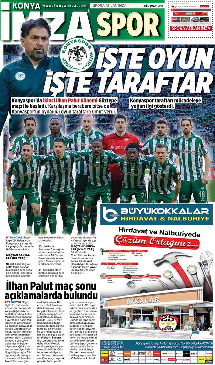 Konya İmza E-GAZETE (11 / 17 Şubat 2026) 12