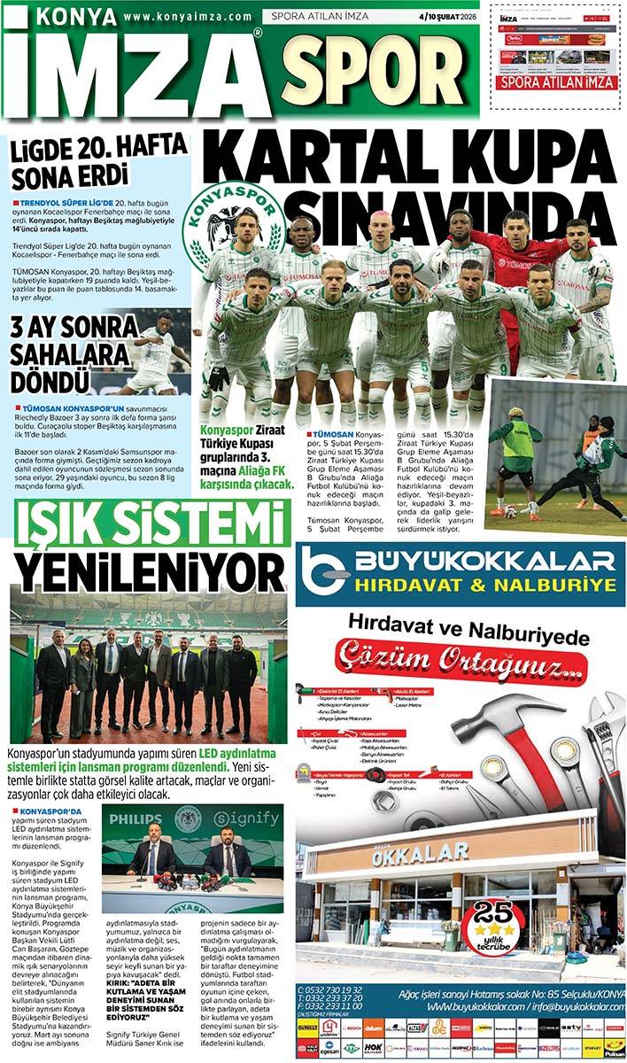 Konya İmza E-GAZETE (4 / 10 Şubat 2026) 12