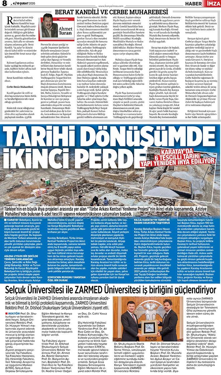 Konya İmza E-GAZETE (4 / 10 Şubat 2026) 8
