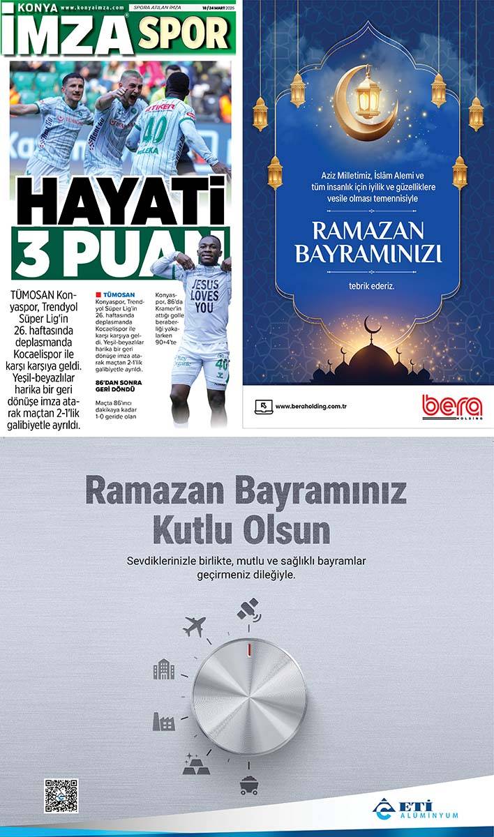 Konya İmza E GAZETE (18 / 24 Mart 2026) 12