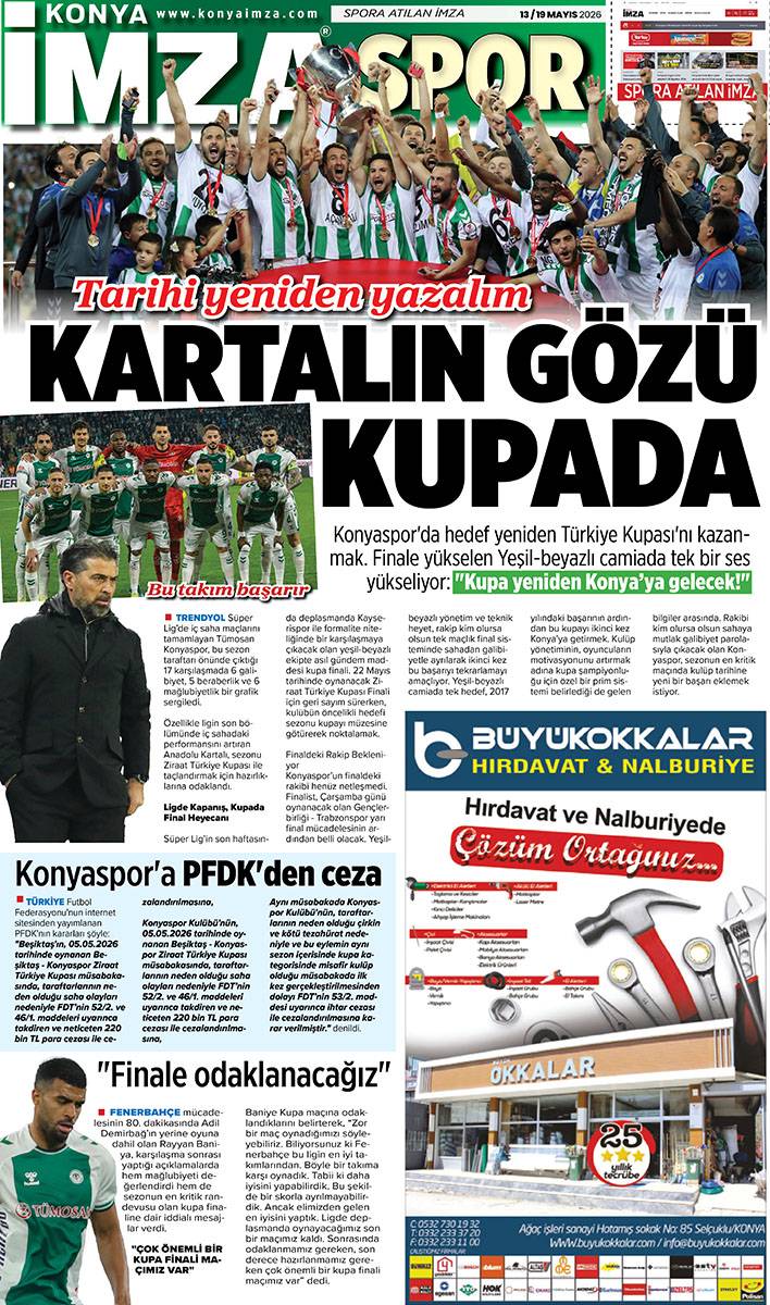 Konya İmza E-GAZETE (13 / 19 Mayıs 2026) 12