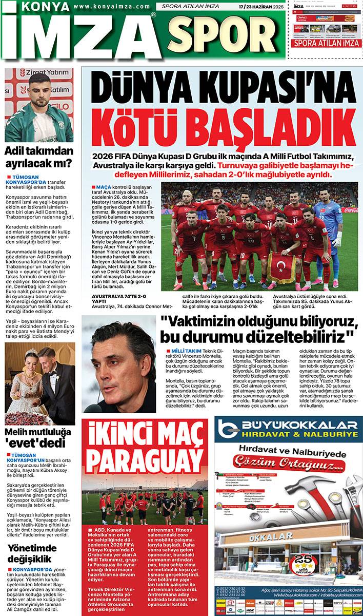 Konya İmza E-GAZETE (17 / 23 Haziran 2026) 12