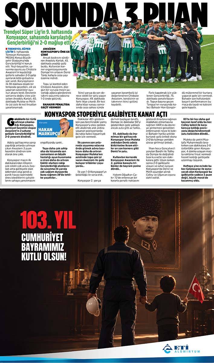 Konya İmza E-GAZETE (28 Ekim / 3 Kasım 2026) 12