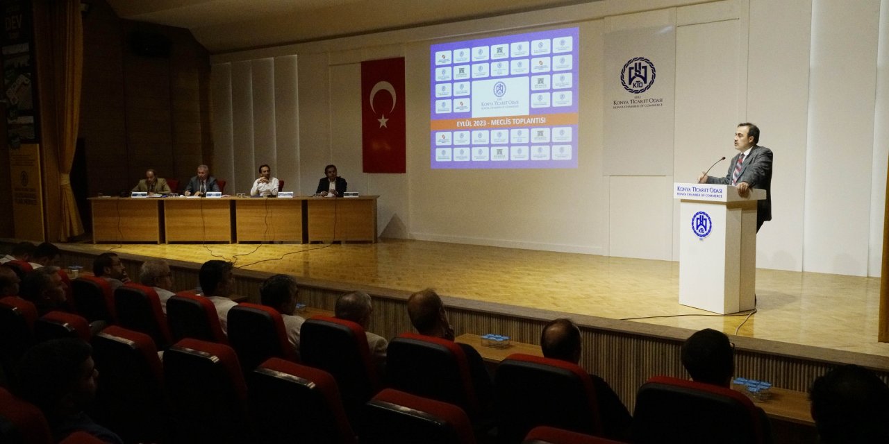 KTO Eylül Ayı Meclis Toplantısı Yapıldı Başkan Öztürk Ekonominin Son Durumunu Anlattı