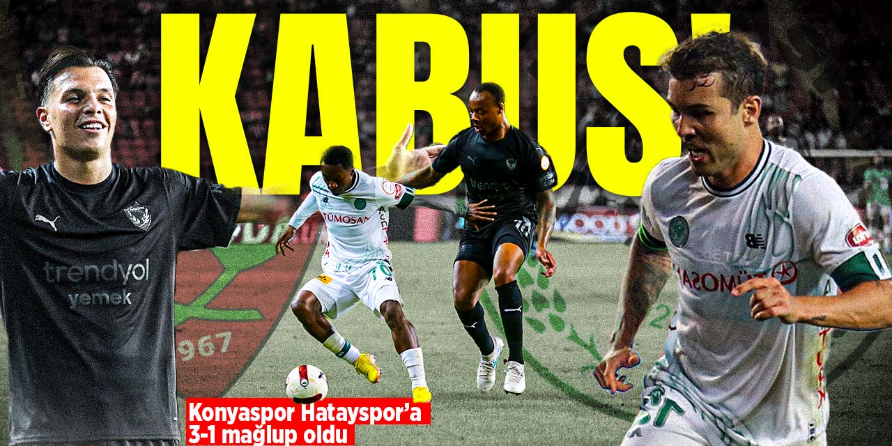 Kabus gibi! Konyaspor puana hasret