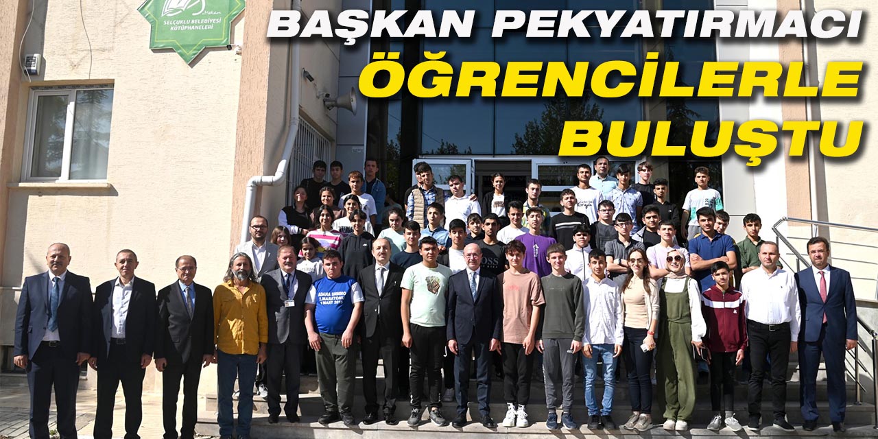 Başkan Pekyatırmacı Öğrencilerle Buluştu