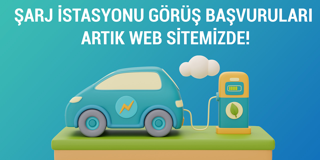 MEDAŞ, Sarj İstasyonu Başvurularını Web Üzerinden Kabul Etmeye Başladı