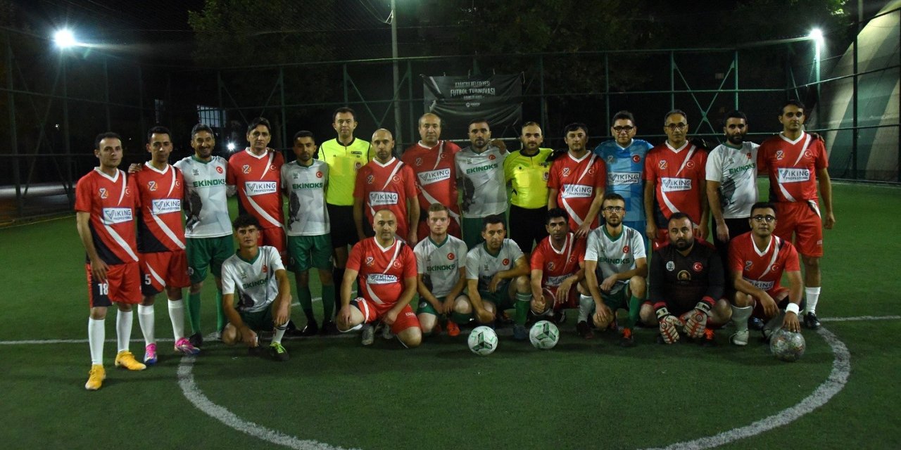 Karatay'dan Birimler Arası Futbol Turnuvası
