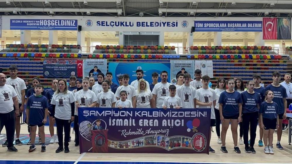 Genç yaşta hayatını kaybeden sporcu unutulmadı: İsmi Konya'daki Şampiyonaya verildi
