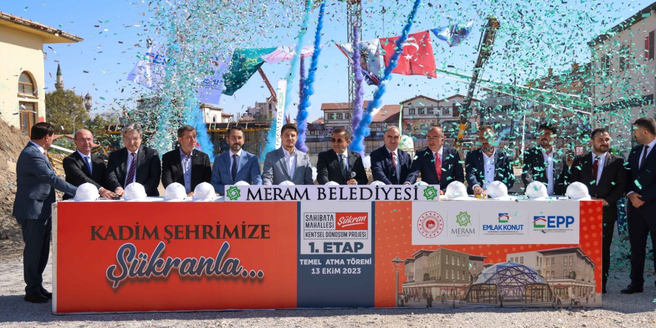 Şükran’da Birinci Etabın Temeli Atıldı