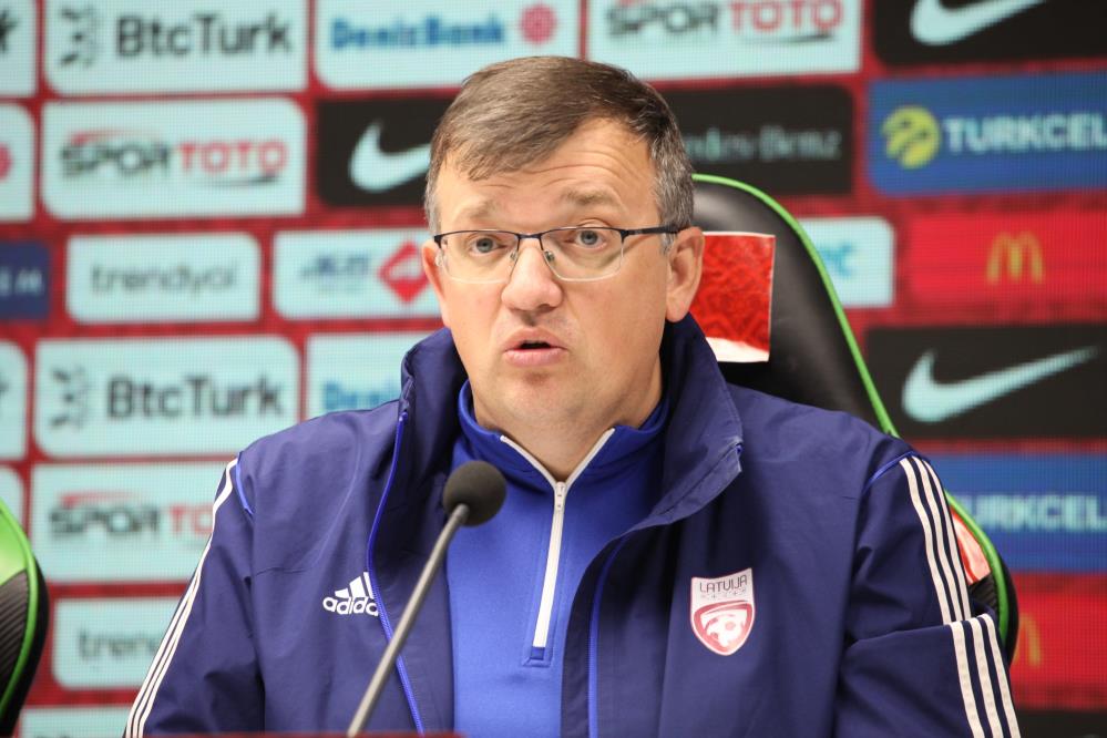 Letonya teknik direktörü: "Ne yapmamız gerektiğini biliyoruz”