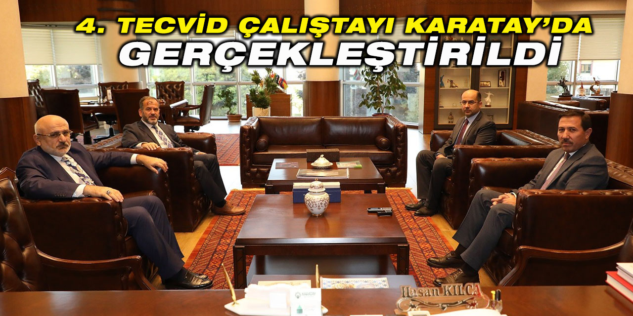 Karatay Belediyesi, önemli bir çalıştaya daha ev sahipliği yaptı