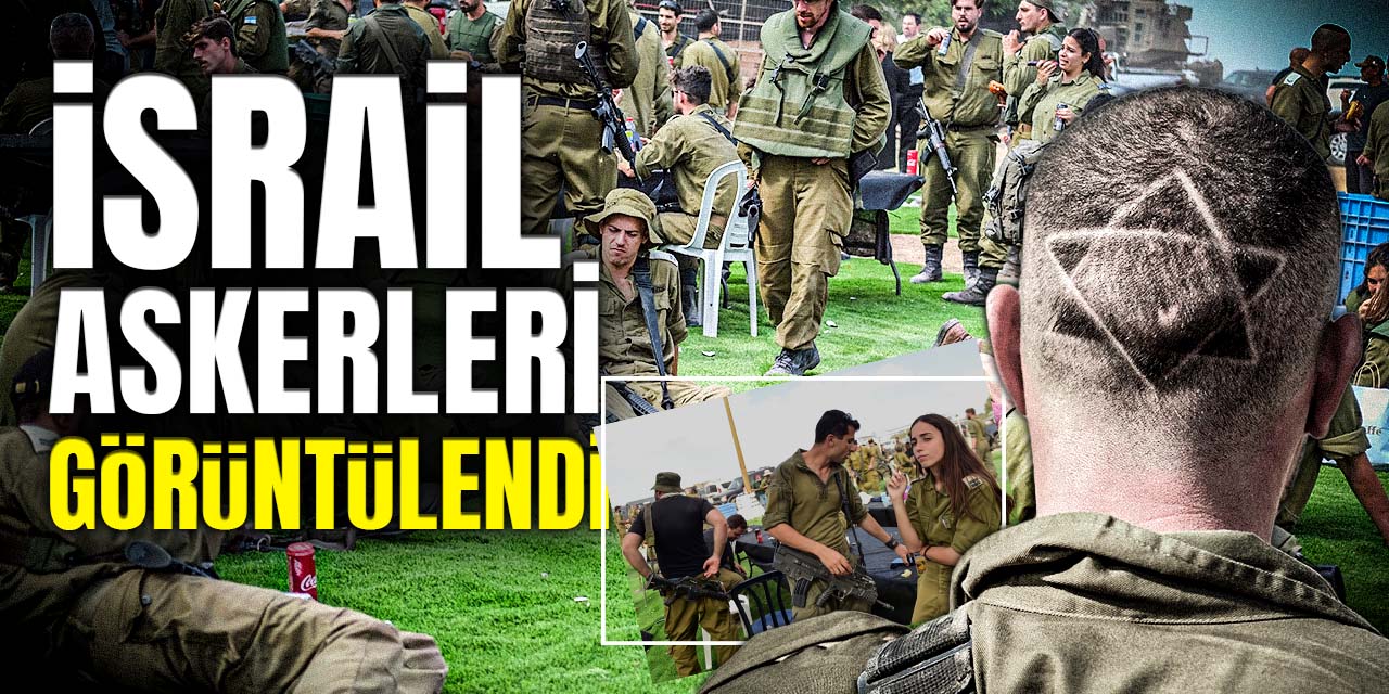 İsrail Askerleri Görüntülendi!